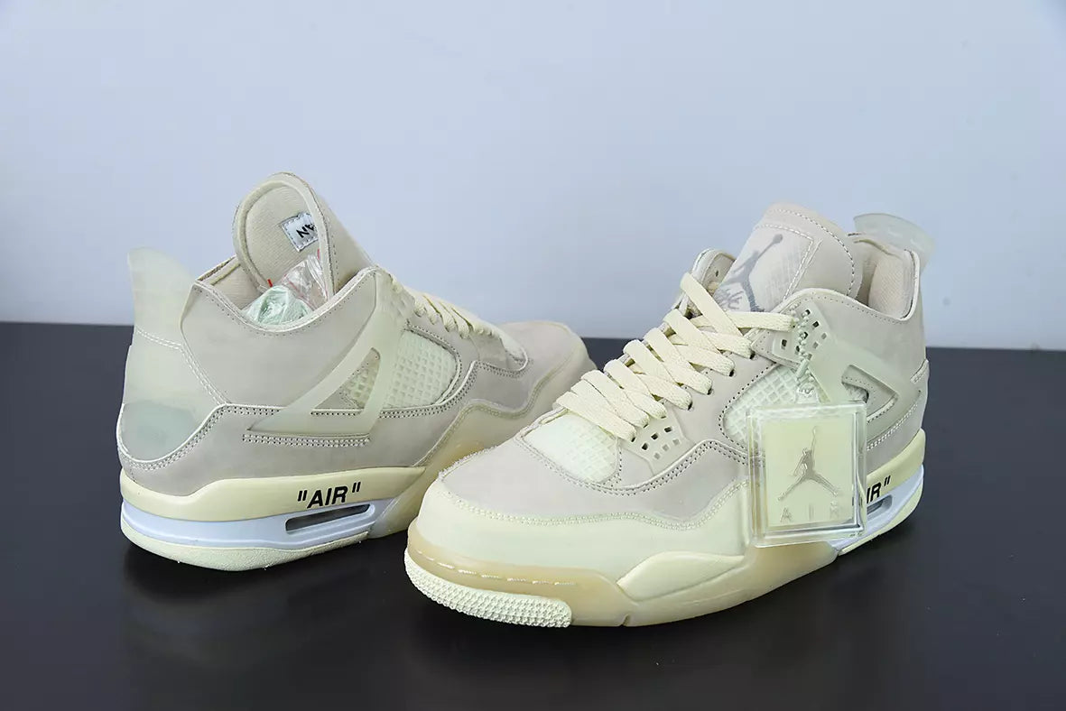 Jordan 4 Retro Off-White Sail