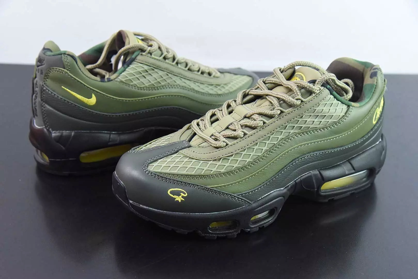 HOT Tênis Nike Air Max 95 Verde Militar Corteiz X Nike Air Max 95
