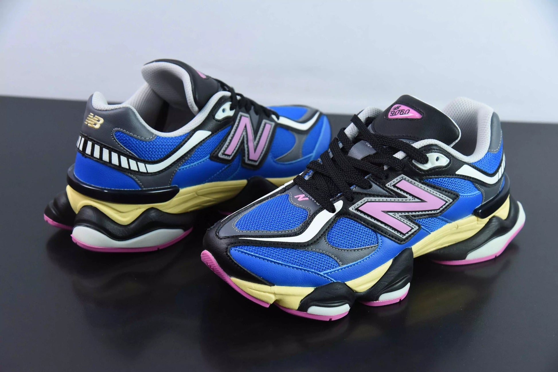 New Balance 9060 Blue Oasis Real Pink