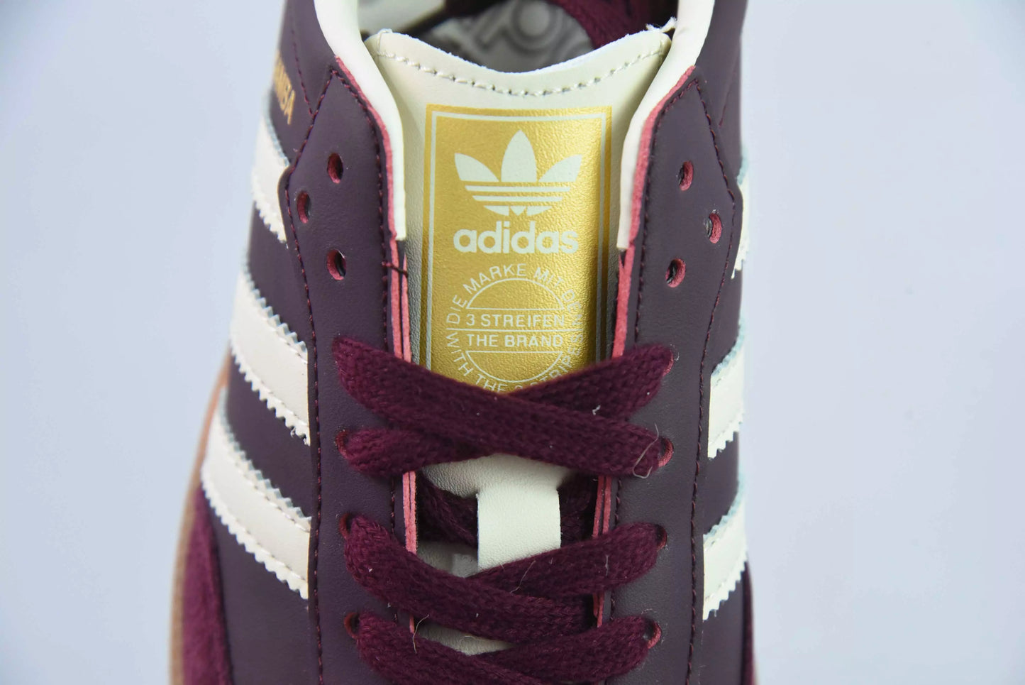Samba OG Maroon Gold Metalic