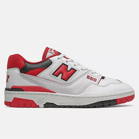 New Balance 550 White Team Red