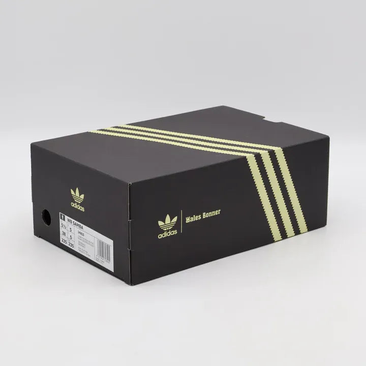 Tênis Azul Marinho Adidas Samba Wales Bonner Collegiate Navy Wonder Caixa Preta Wales Bonner