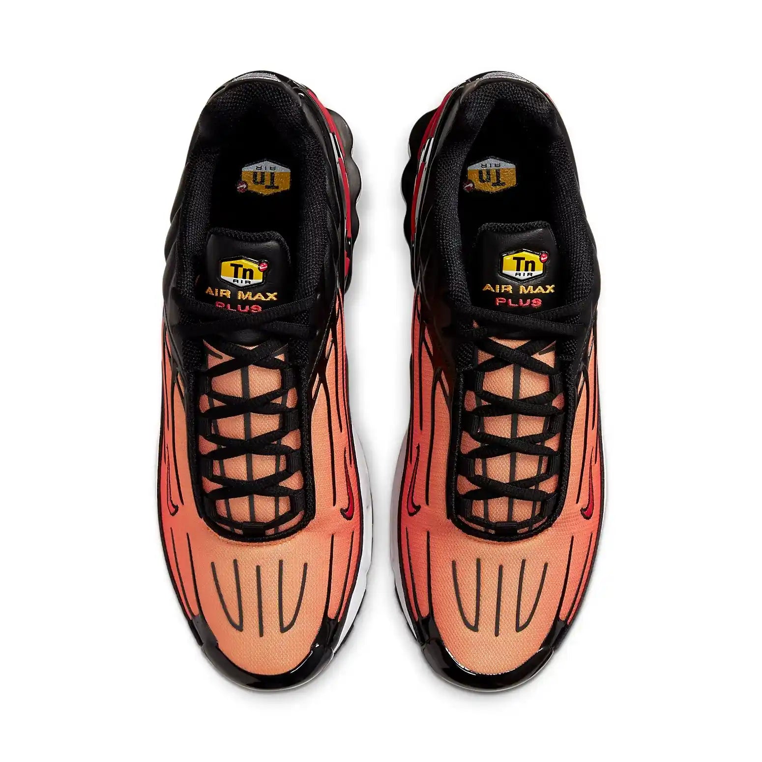 Air Max Plus 3 Tiger Orange Black Par Visto por Cima