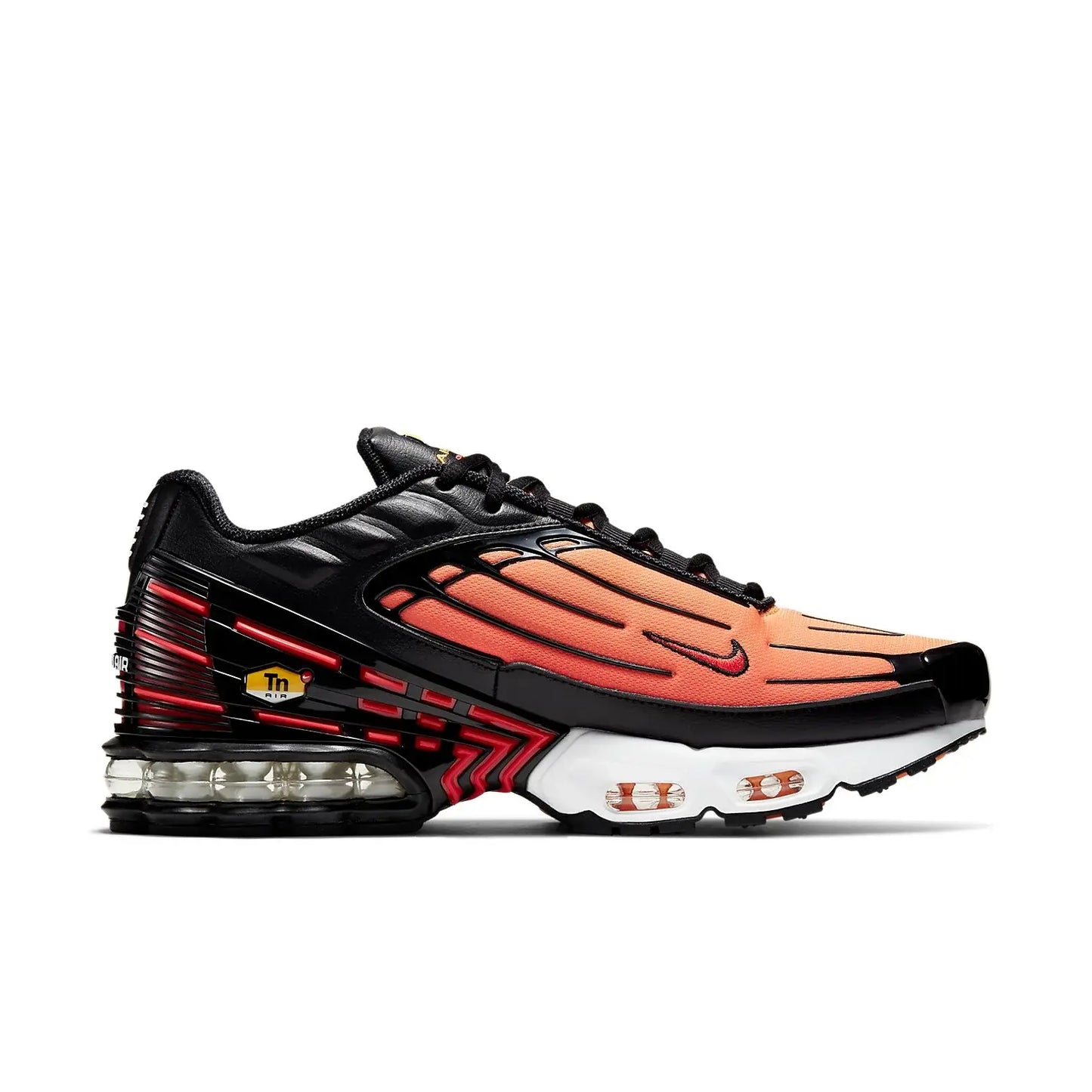 Air Max Plus 3 Tiger Orange Black Parte Lateral Direita