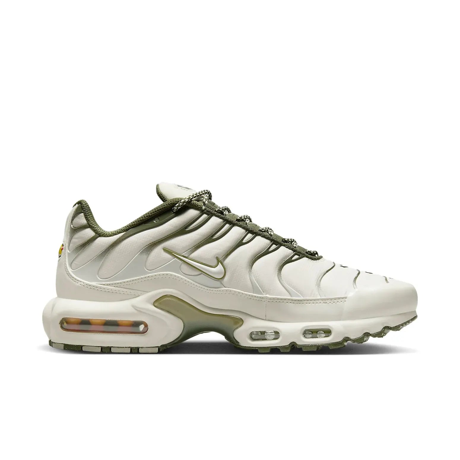 Air Max TN Plus Bone Olive Parte Lateral Direita
