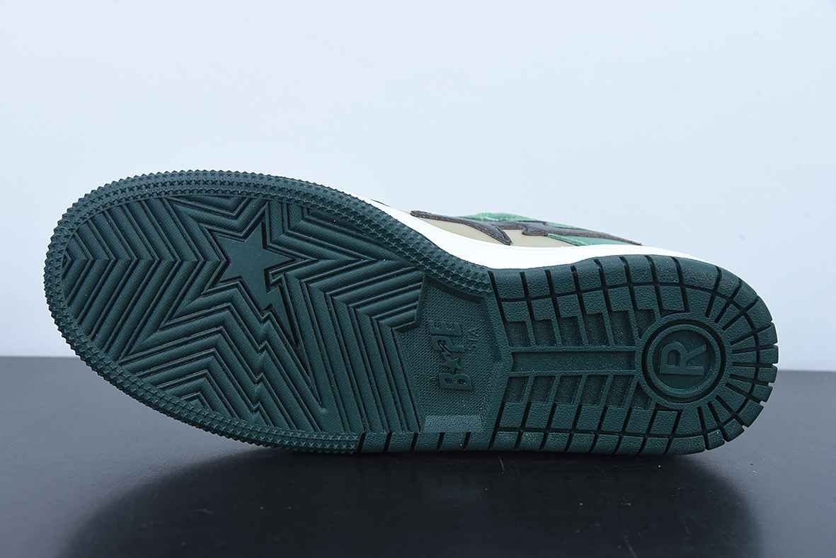 A Bathing Ape SK8 STA Green