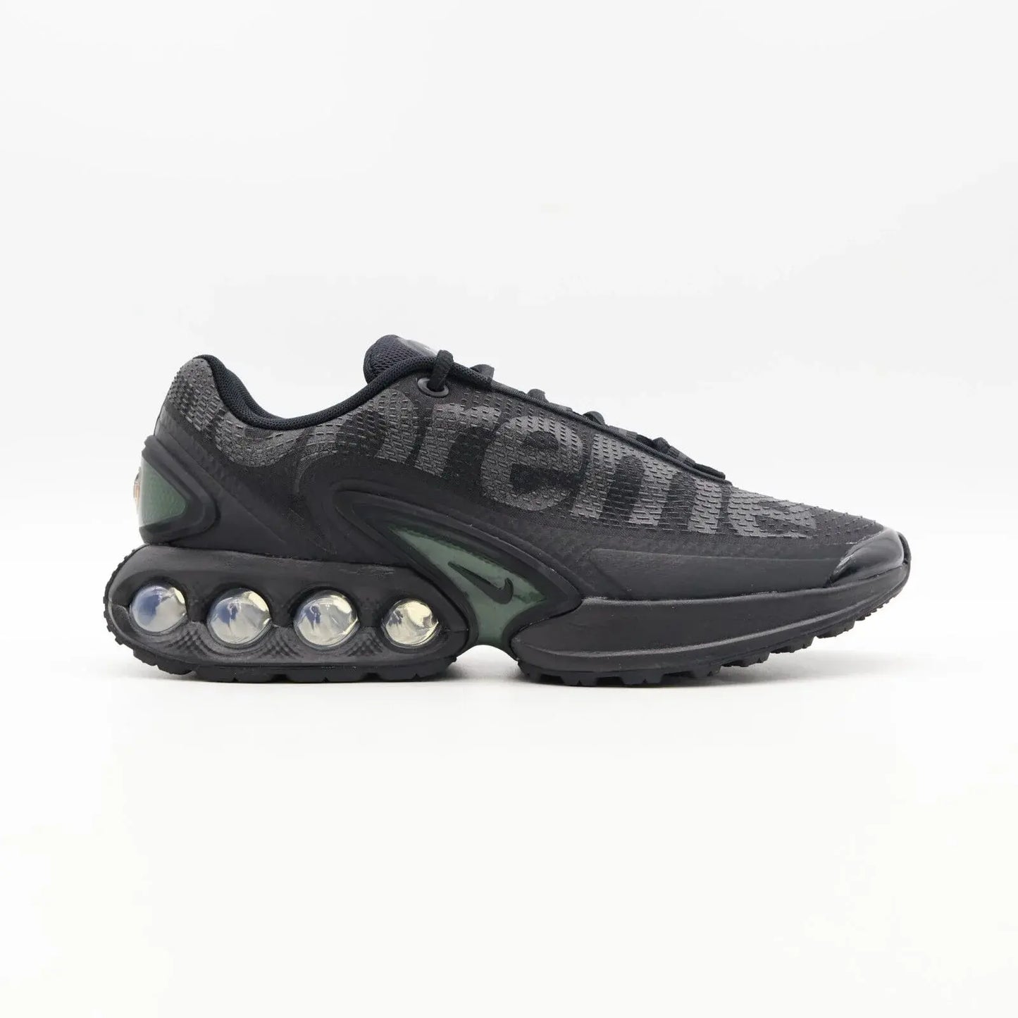 Nike Air Max DN Supreme Black Galactic Jade Parte Lateral Direita