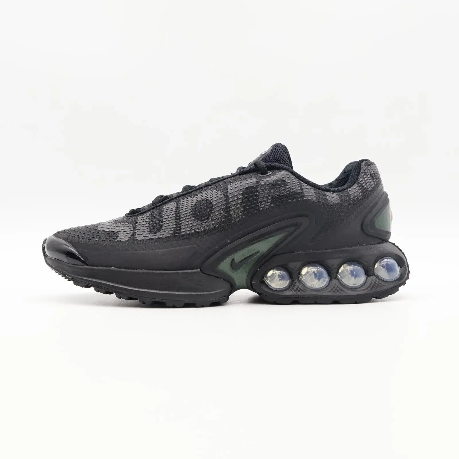 Nike Air Max DN Supreme Black Galactic Jade Parte Lateral Esquerda