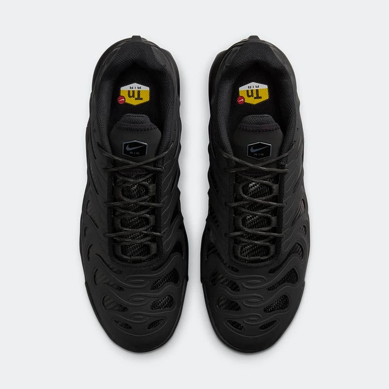 Nike Air Max Plus Drift Triple Black Visto por Cima