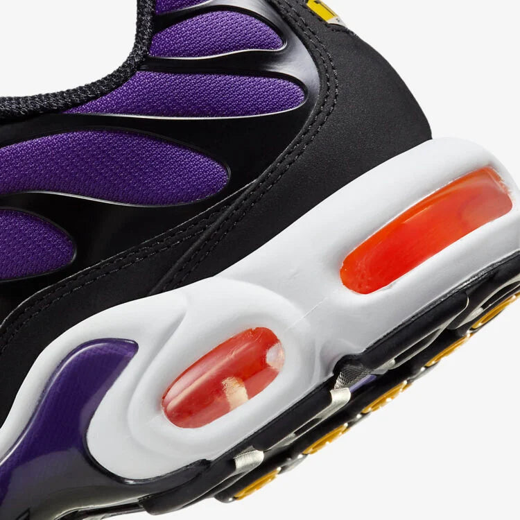 Air Max Tn Voltage Purple Parte Traseira em Detalhes