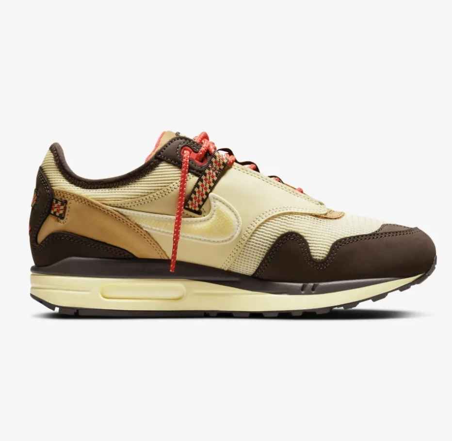 Nike Air Max 1 Travis Scott Cactus Jack Baroque Brown