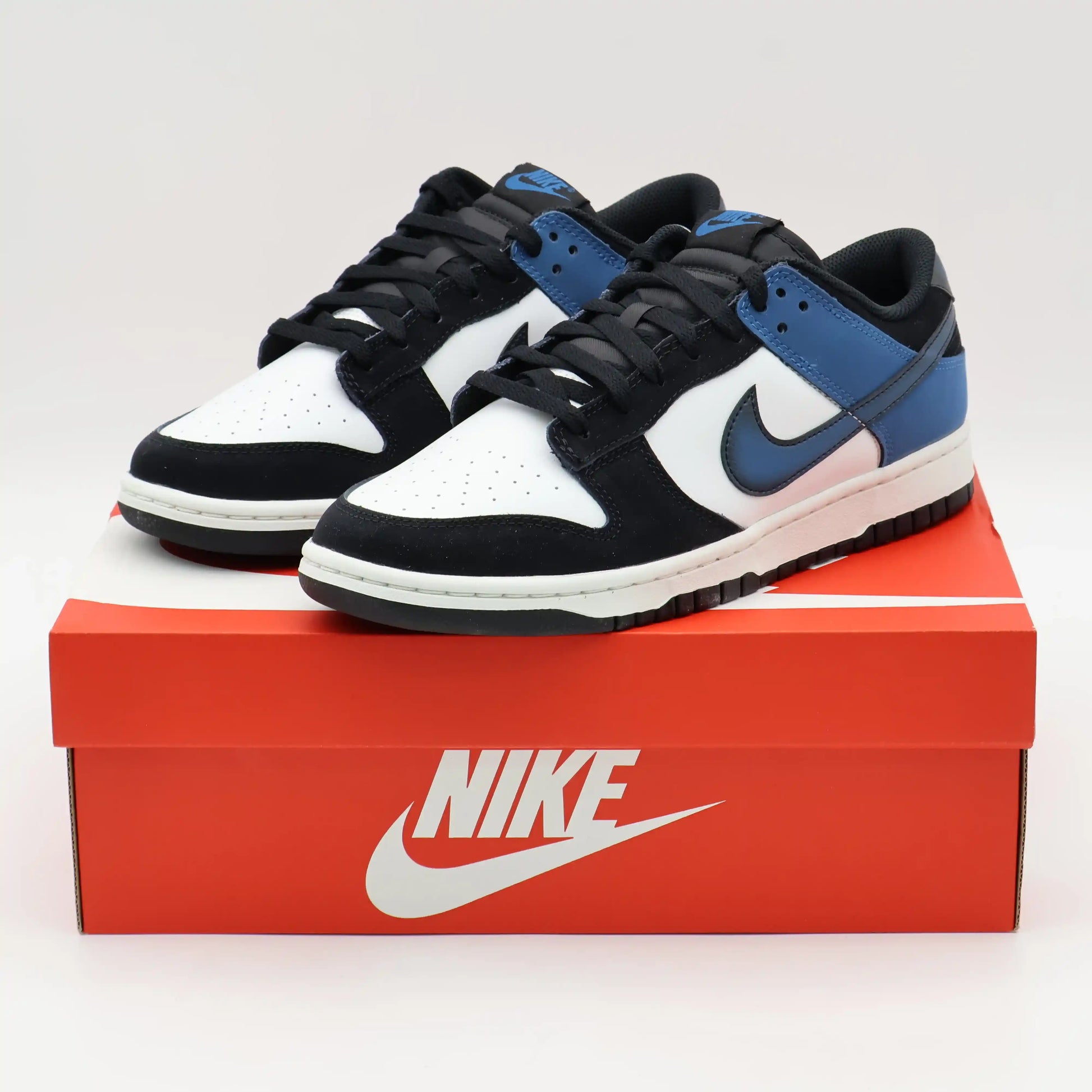 Tenis Nike Dunk Low Industrial Blue Em Cima Da Caixa