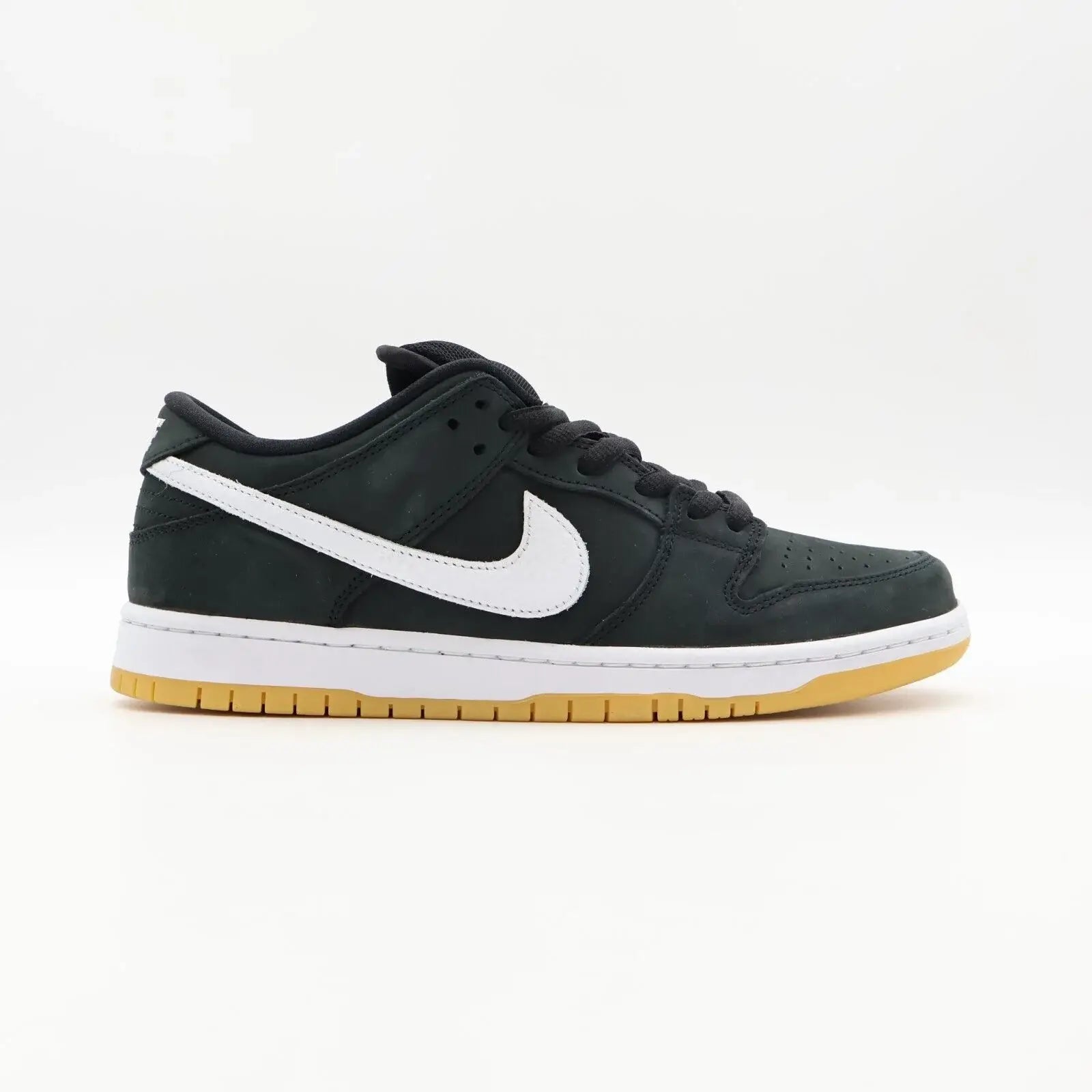 Tenis Preto Nike Dunk Black Gum Visto de Lado