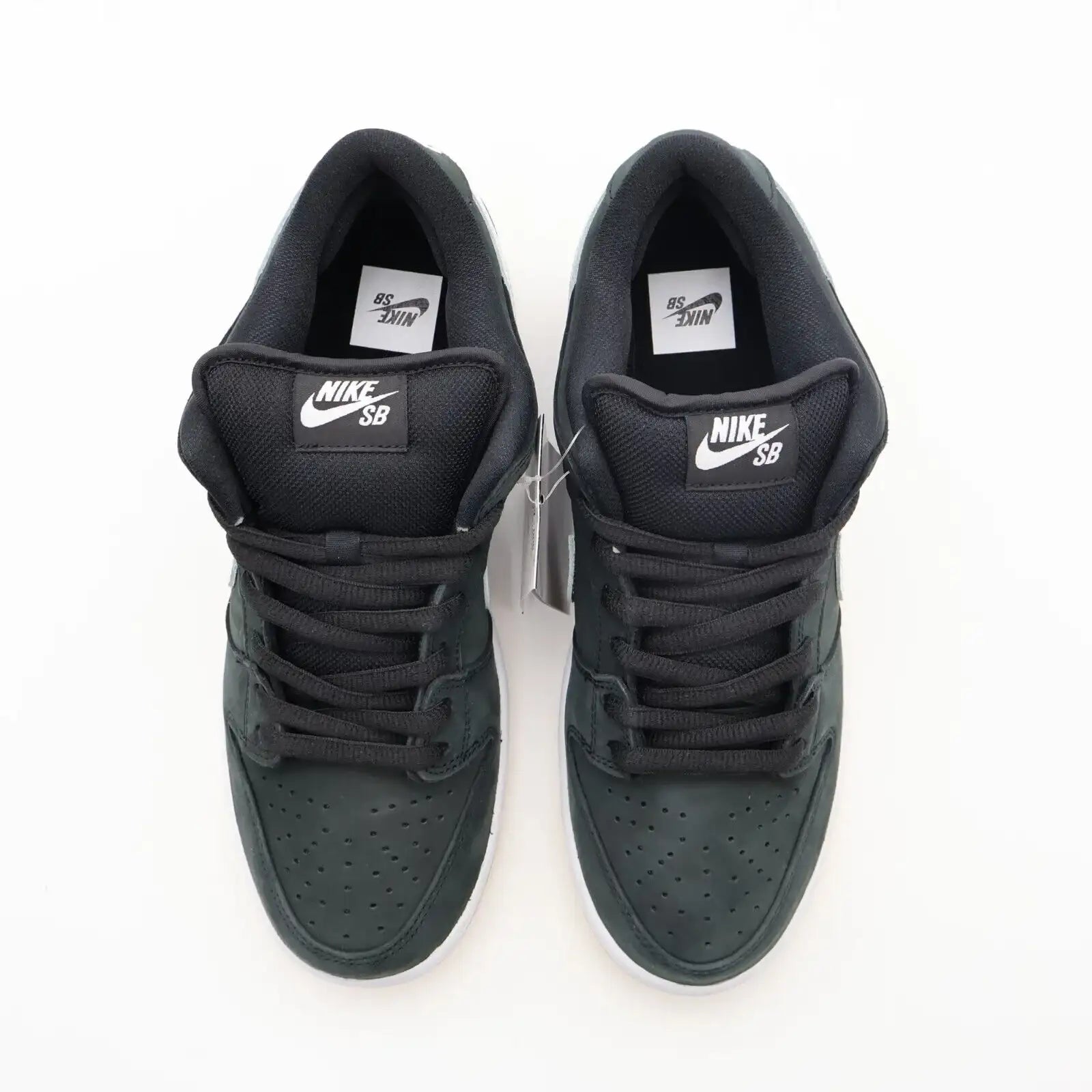 Tenis Preto Nike Dunk Black Gum Visto Por Cima