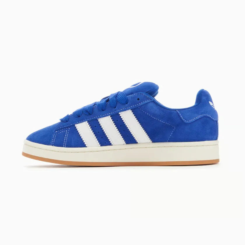 Tênis Azul Adidas Campus 00s Semi Lucid Blue Parte Lateral Esquerda