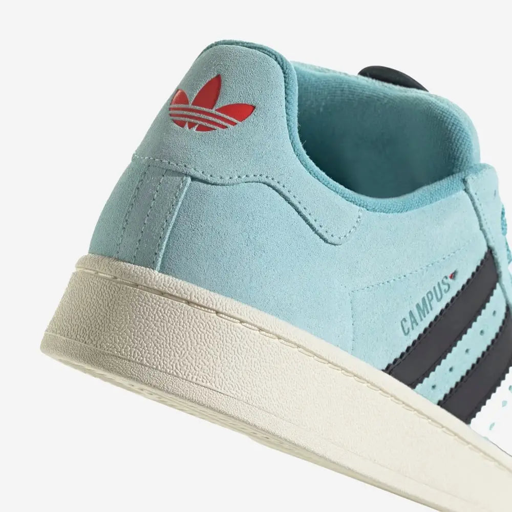 Tênis Azul Dia dos Namorados Adidas Campus 00s Valentine Day Blue Parte Traseira em Detalhes