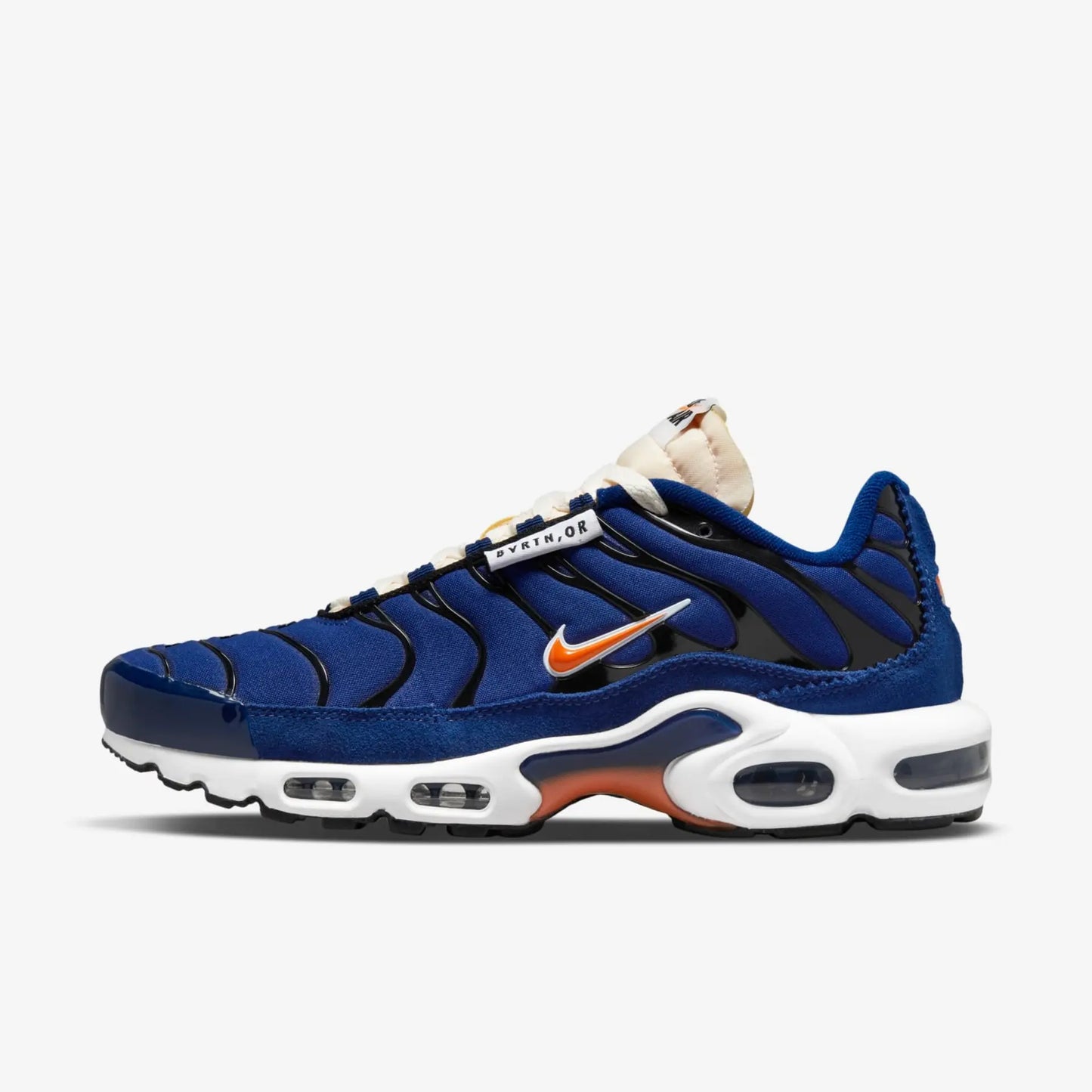 Tênis Azul Masculino Air Max TN Plus Running Club Parte Lateral Esquerda