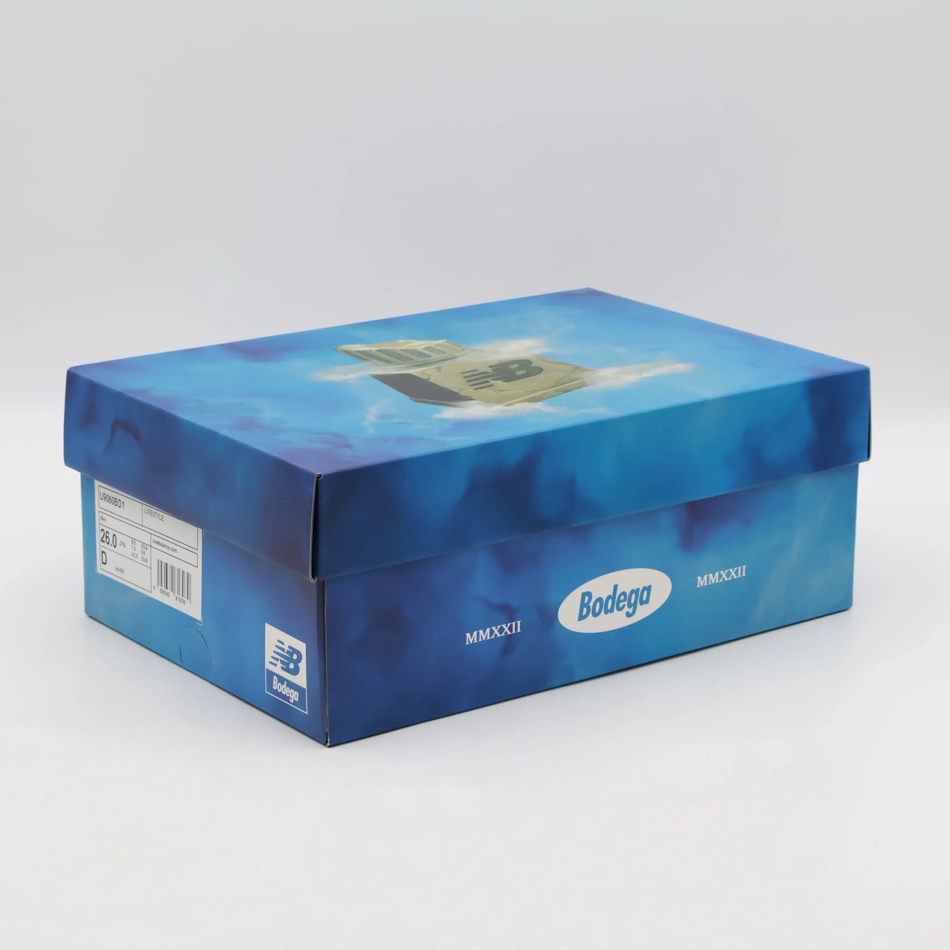 Tênis Azul Masculino New Balance 9060 Bodega Age of Discovery Caixa Azul Bodega x New Balancd