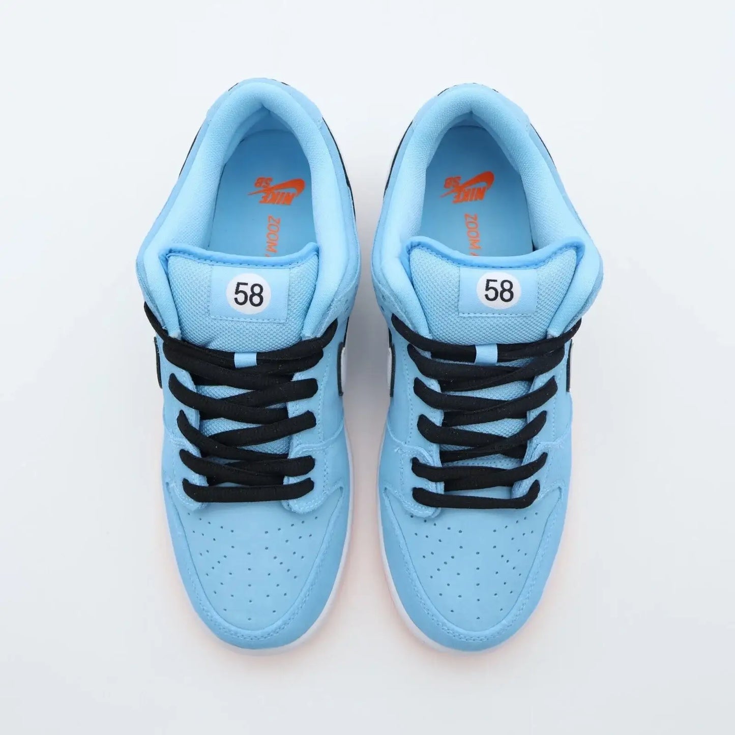 Tênis Azul Nike Dunk Low Club 58 Gulf Par Visto Por Cima