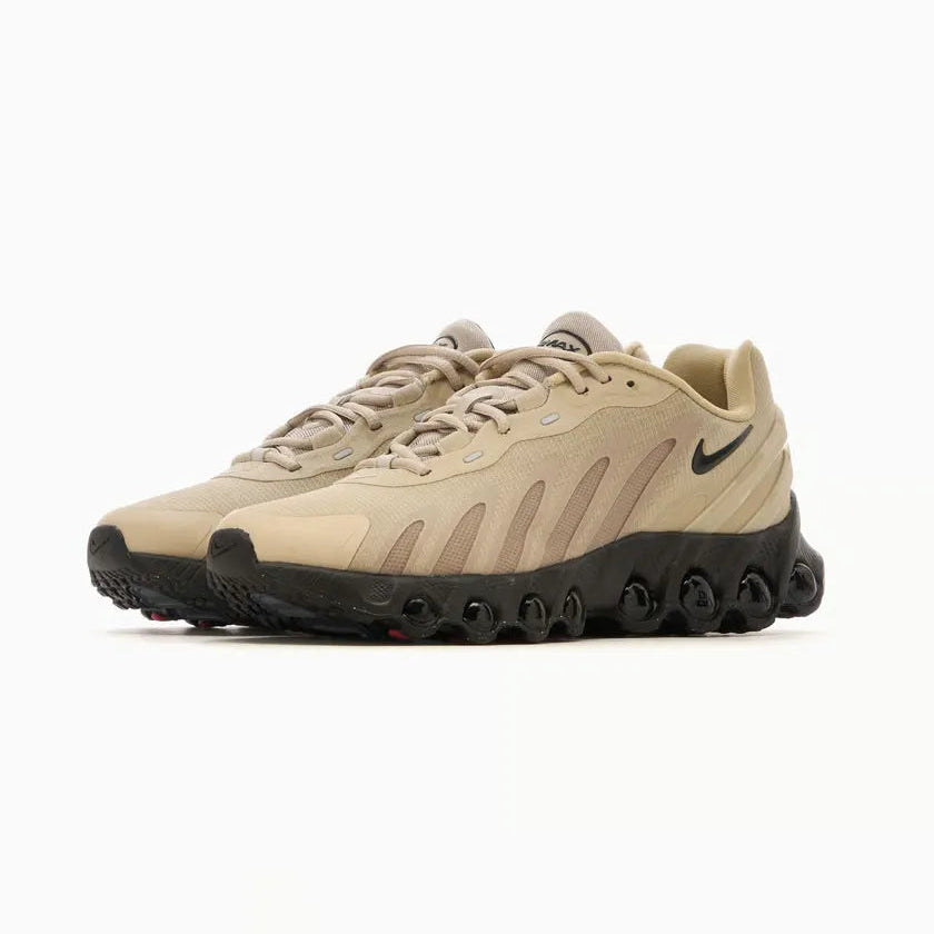 Tênis Bege Masculino Nike Air Max Dn8 Light British Tan Par Visto de Frente
