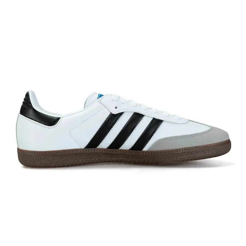 Tênis Branco Adidas Samba Vegan Parte Lateral Direita