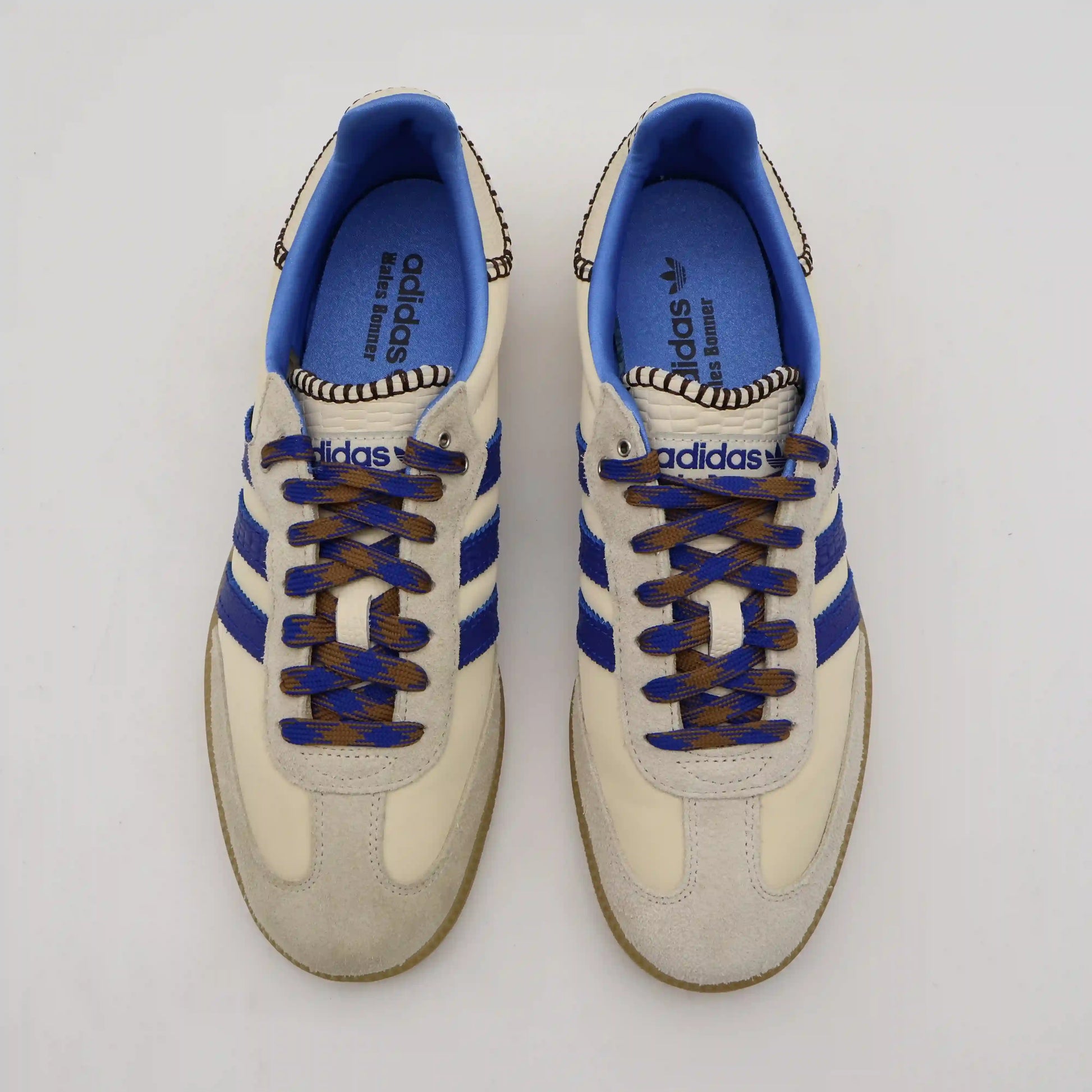 Adidas Samba x Wales Bonner Wonder Clay Royal Blue Par Visto por Cima