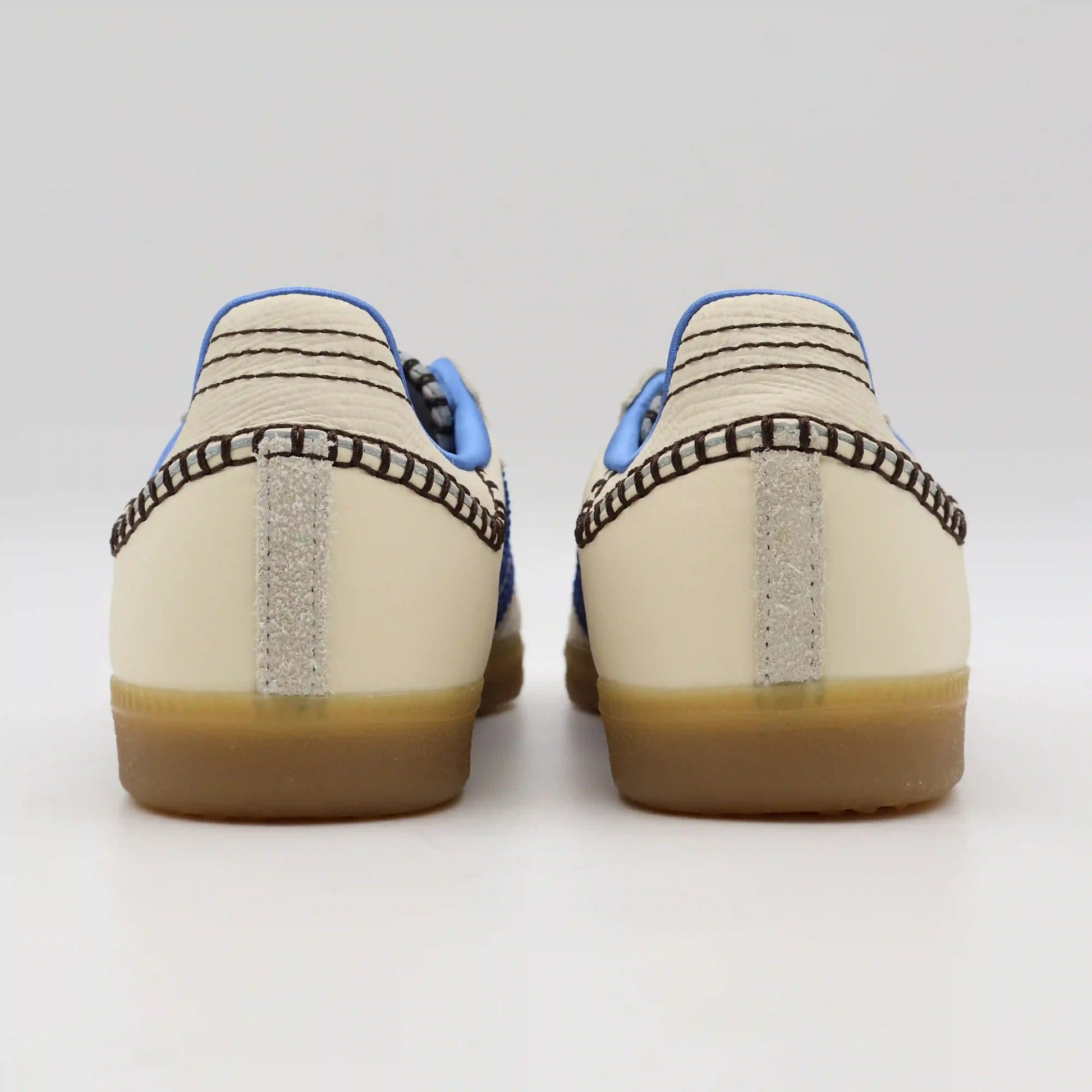 Adidas Samba x Wales Bonner Wonder Clay Royal Blue Parte Traseira