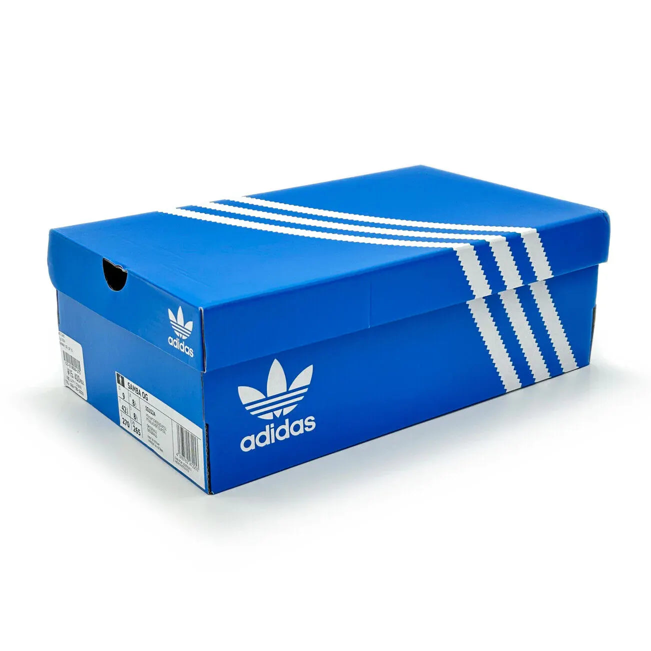 Tênis Branco com Verde Adidas Samba White Green Caixa Azul da Adidas