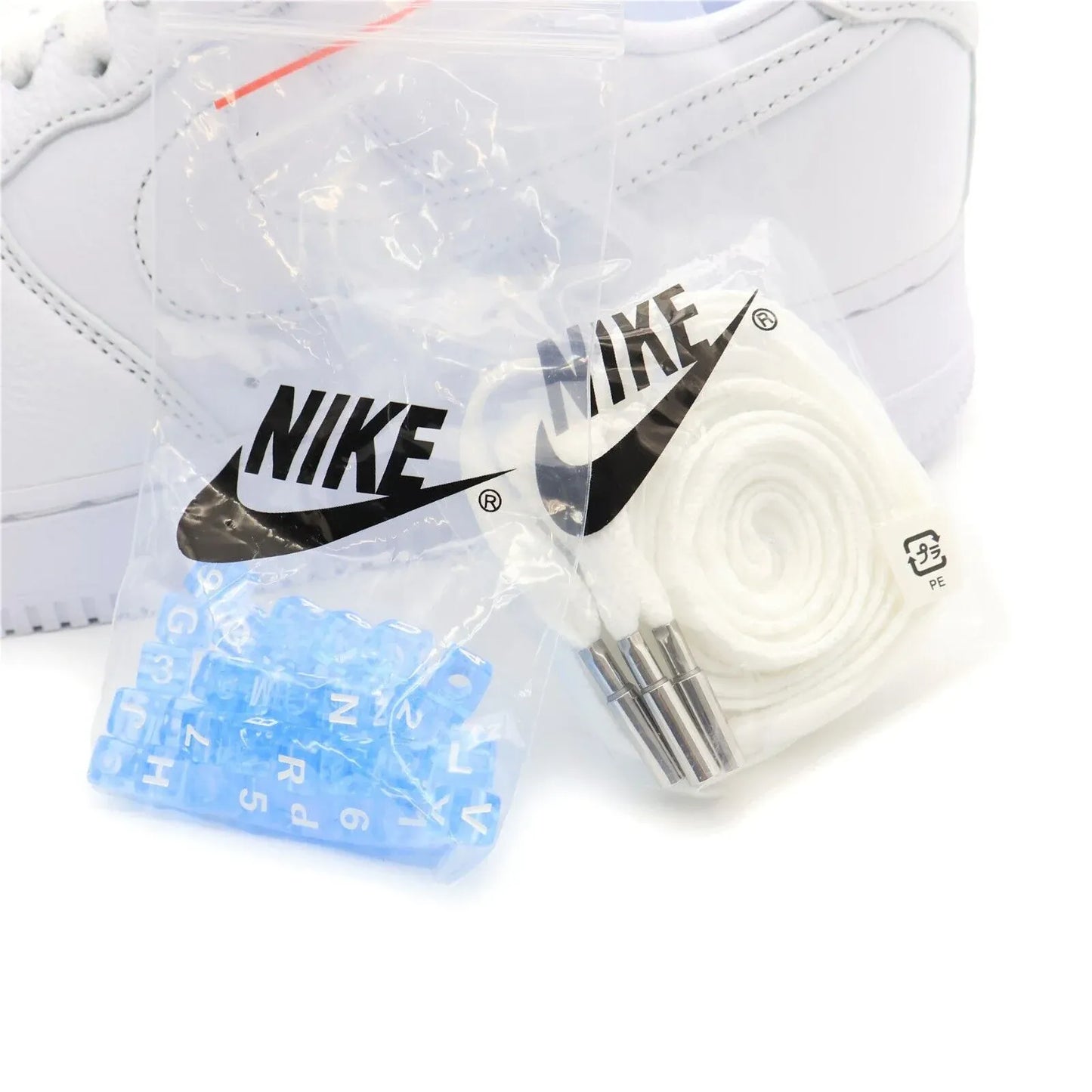 Nike Air Force 1 Low X Drake Nocta Letrinhas Azul e Cadarco Extra