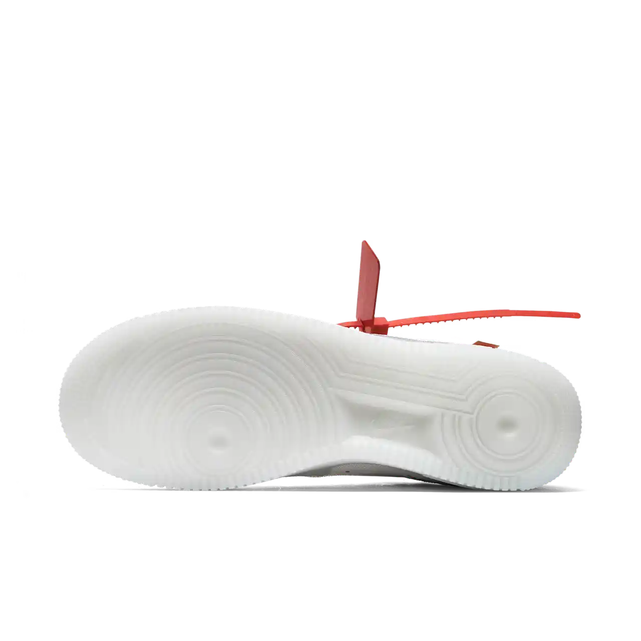 Nike Air Force 1 Low Off White The Ten Parte Branca do Solado