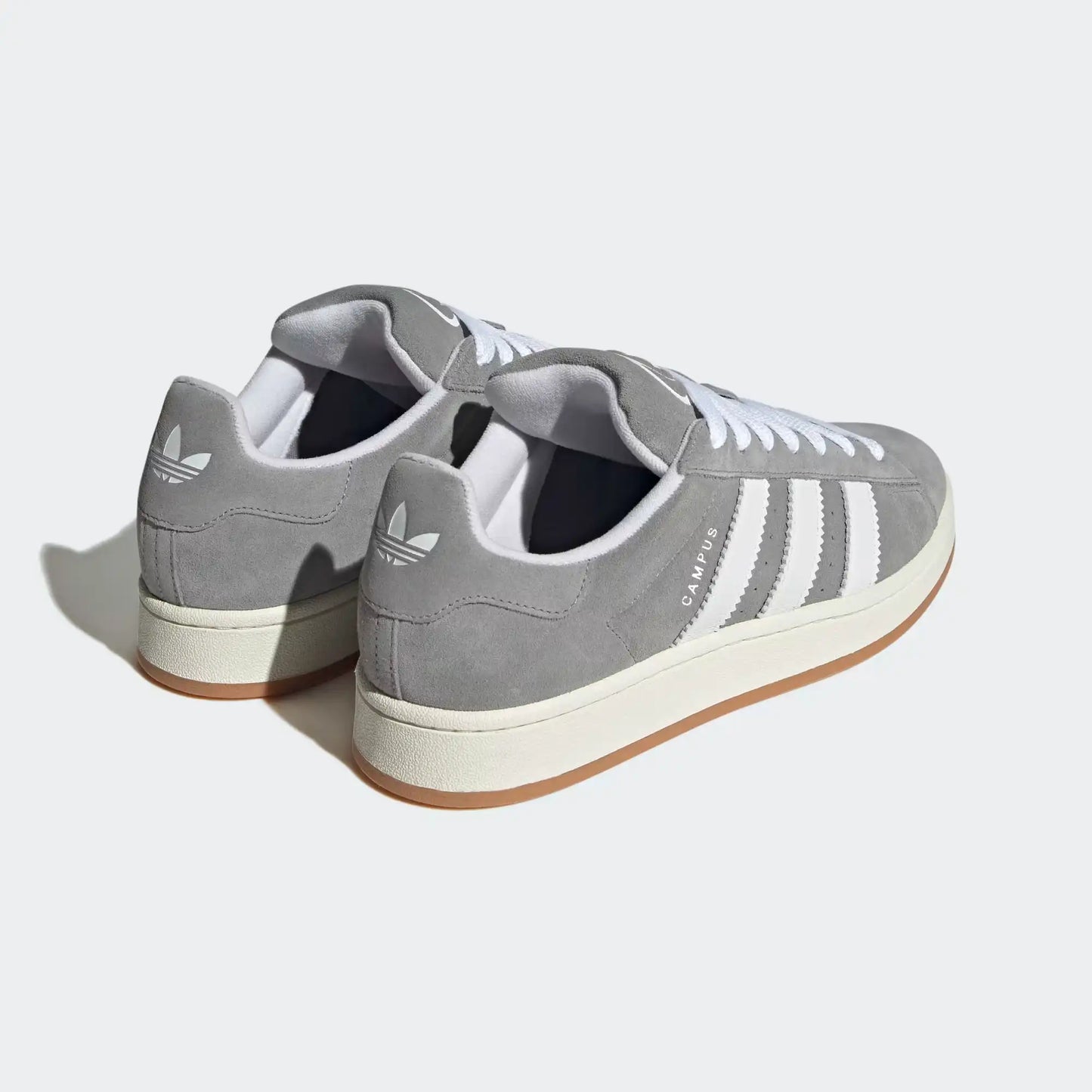 Tênis Cinza Adidas Campus 00s Grey  White Par pela Parte Traseira