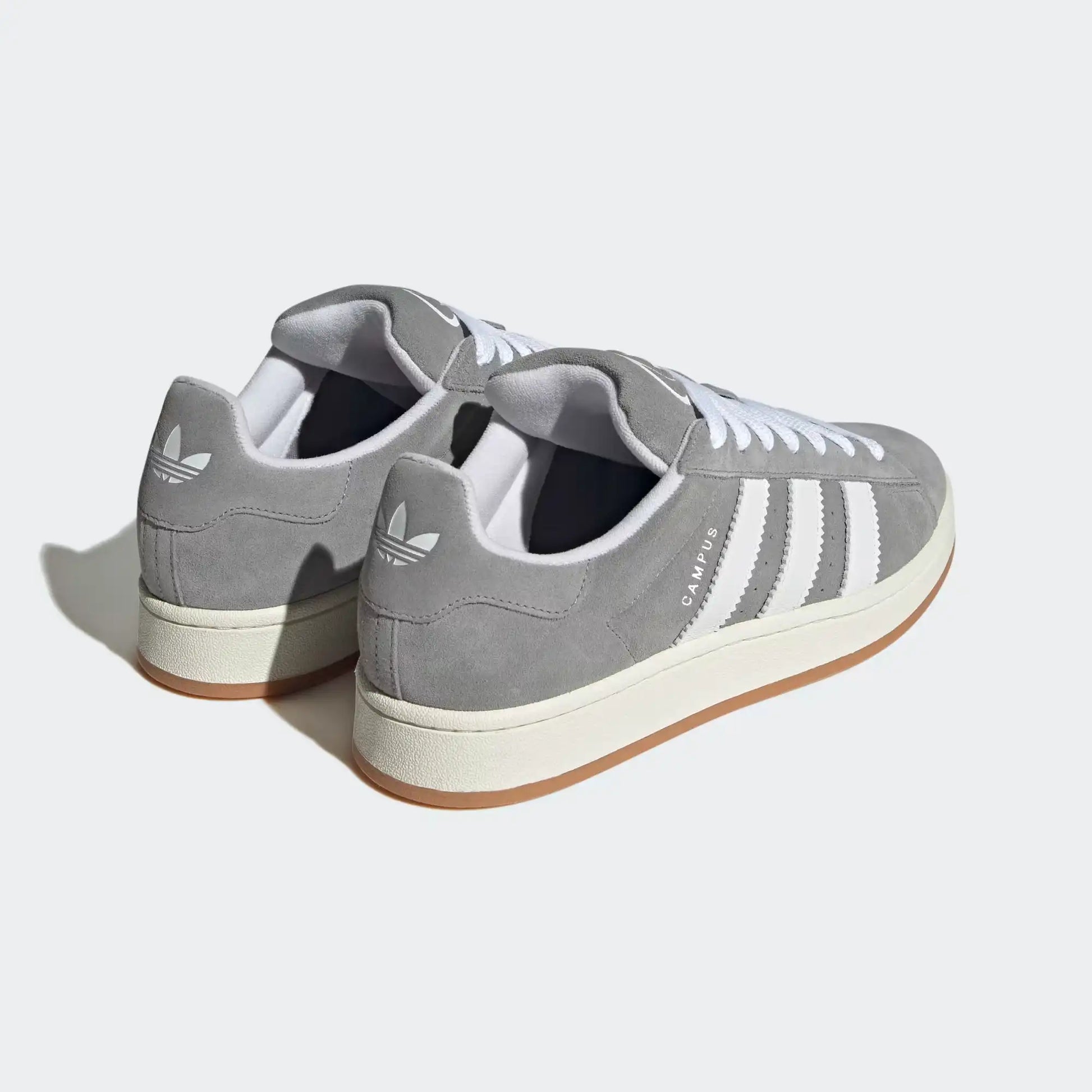 Tênis Cinza Adidas Campus 00s Grey  White Par pela Parte Traseira