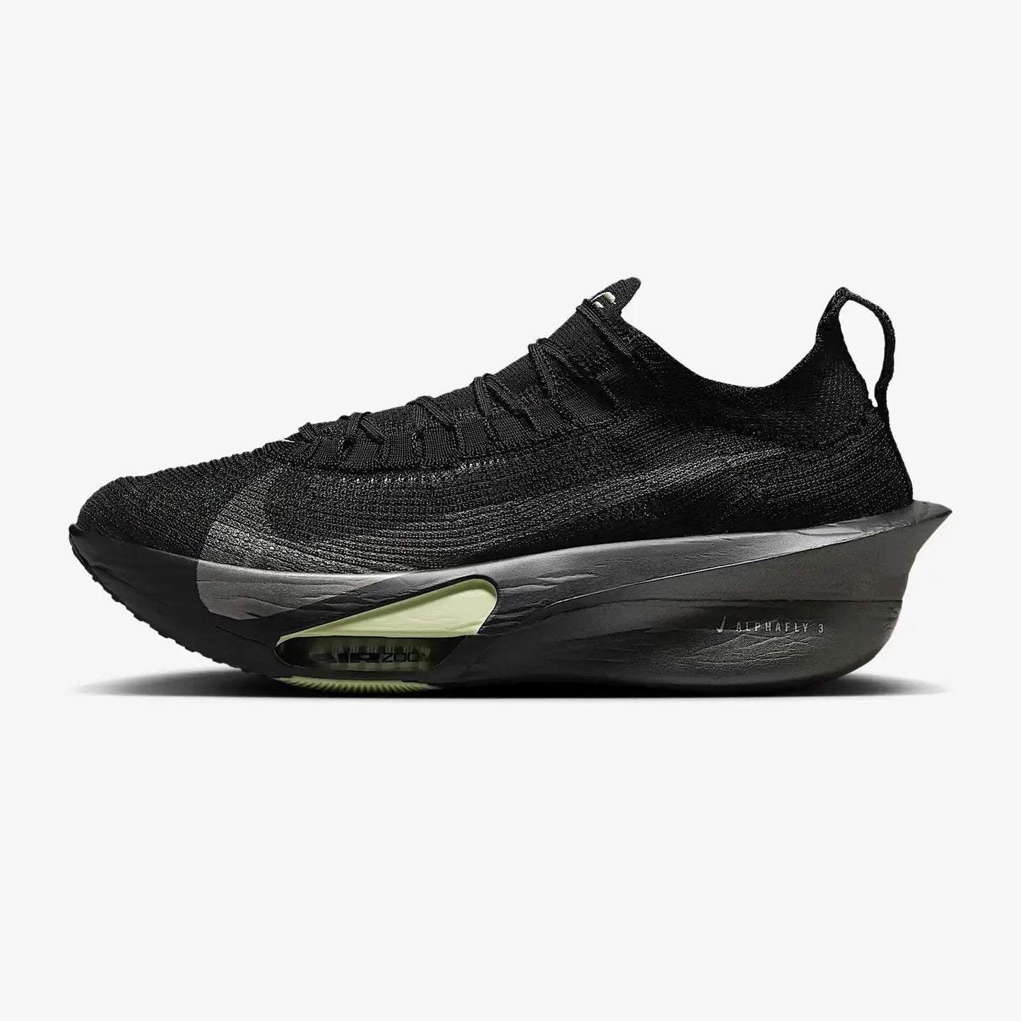 Tênis de Corrida Nike Air Zoom Alphafly 3 Black Olive Parte Lateral Esquerda