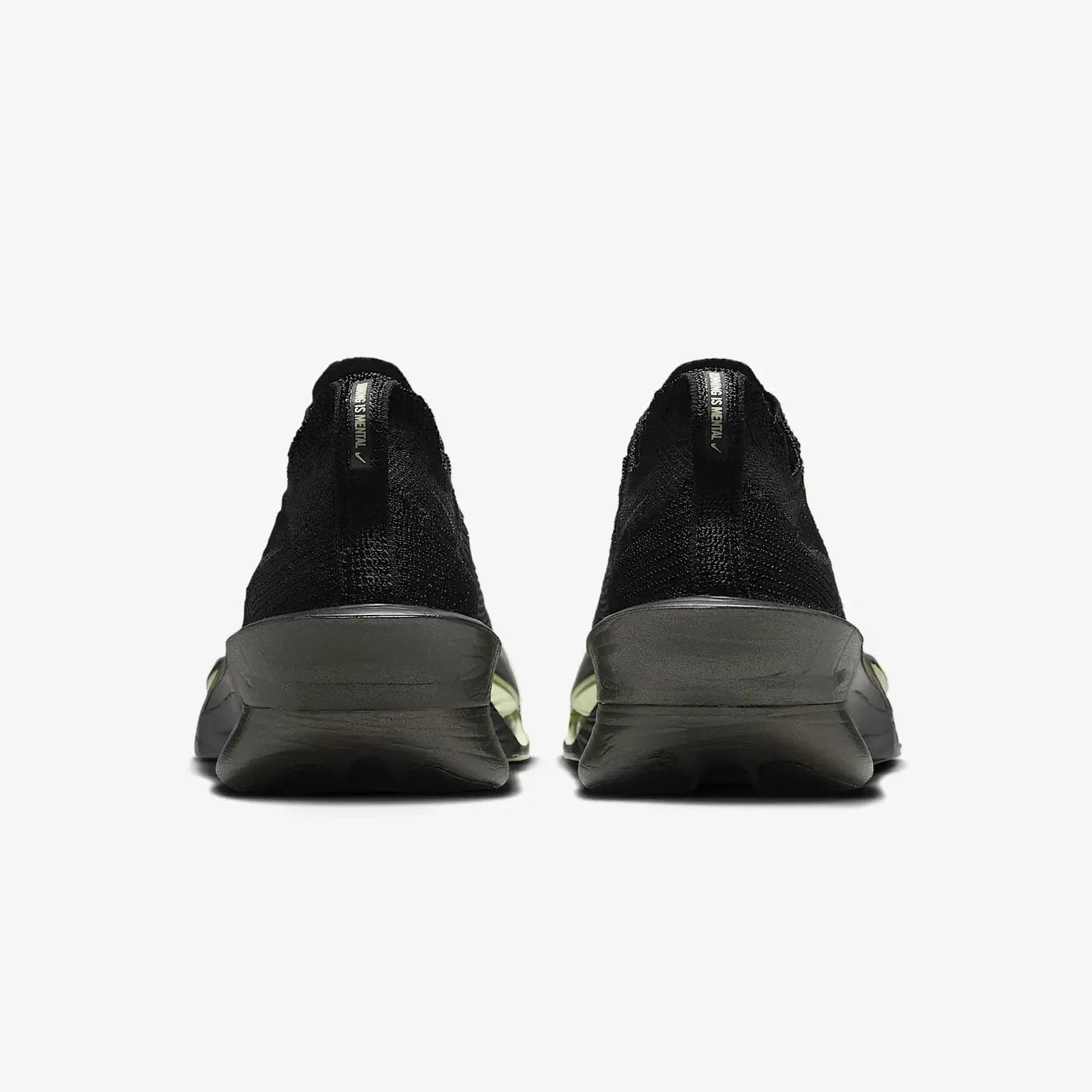 Tênis de Corrida Nike Air Zoom Alphafly 3 Black Olive Parte Traseira