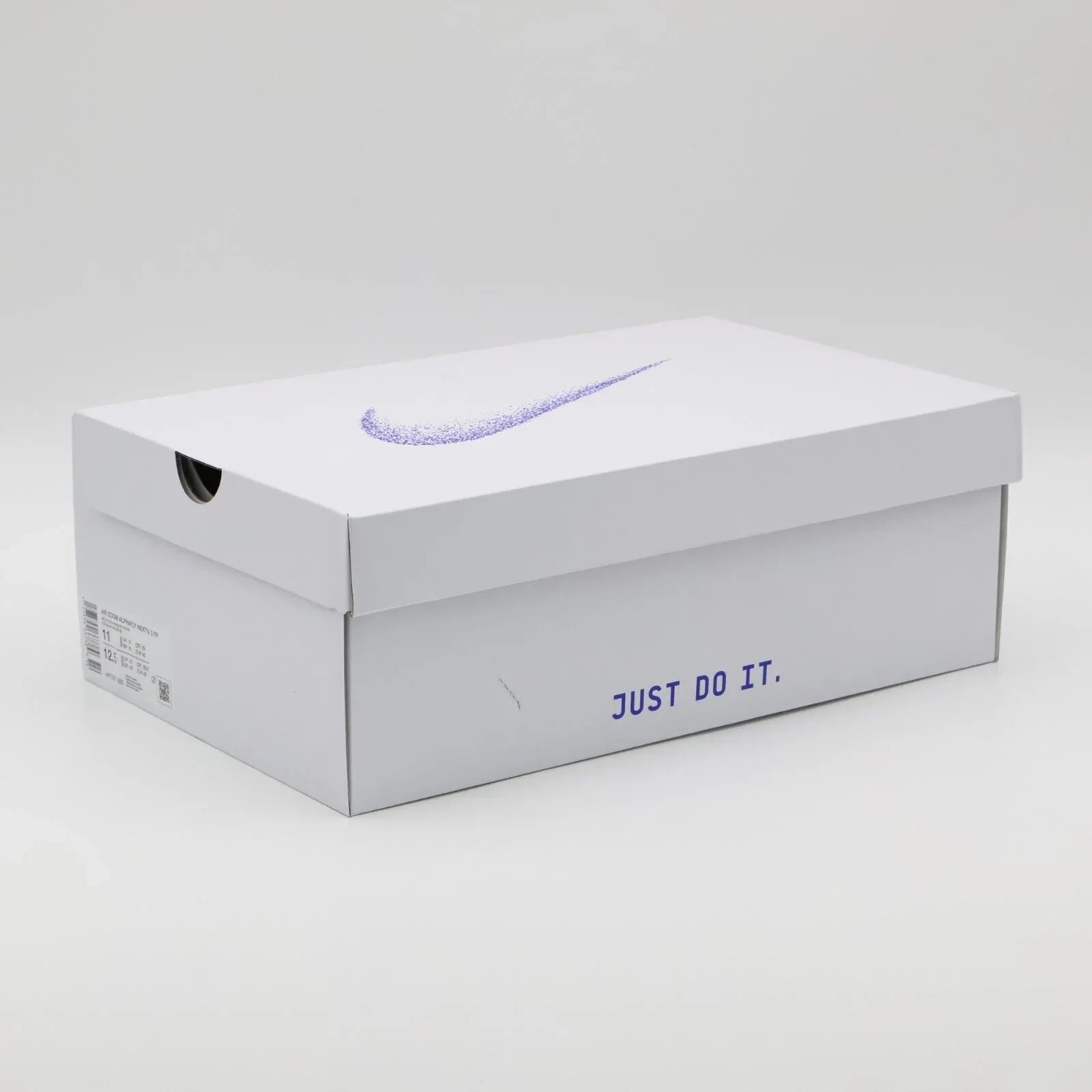 Tênis de Corrida Nike Air Zoom Alphafly 3 Blueprint Pack Caixa Do Produto Just do It