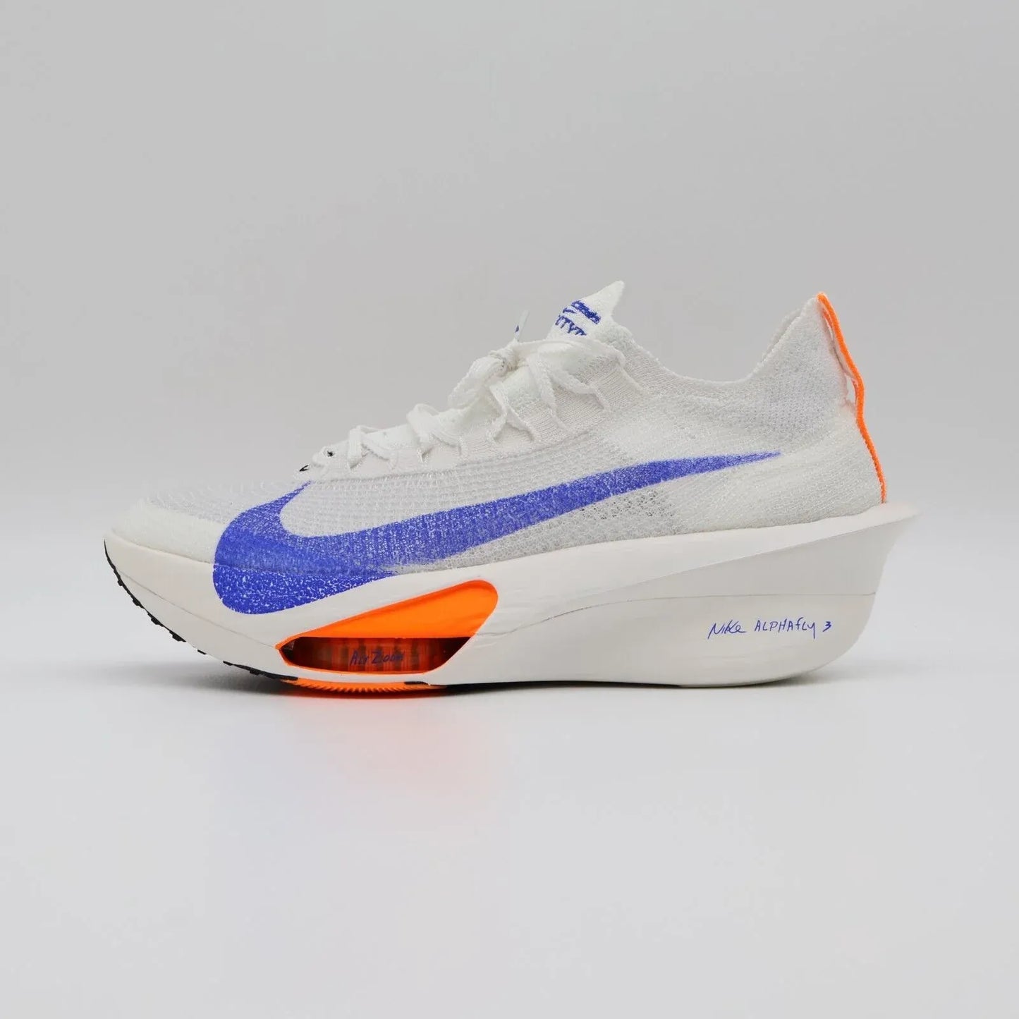 Tênis de Corrida Nike Air Zoom Alphafly 3 Blueprint Pack Parte Lateral Esquerda
