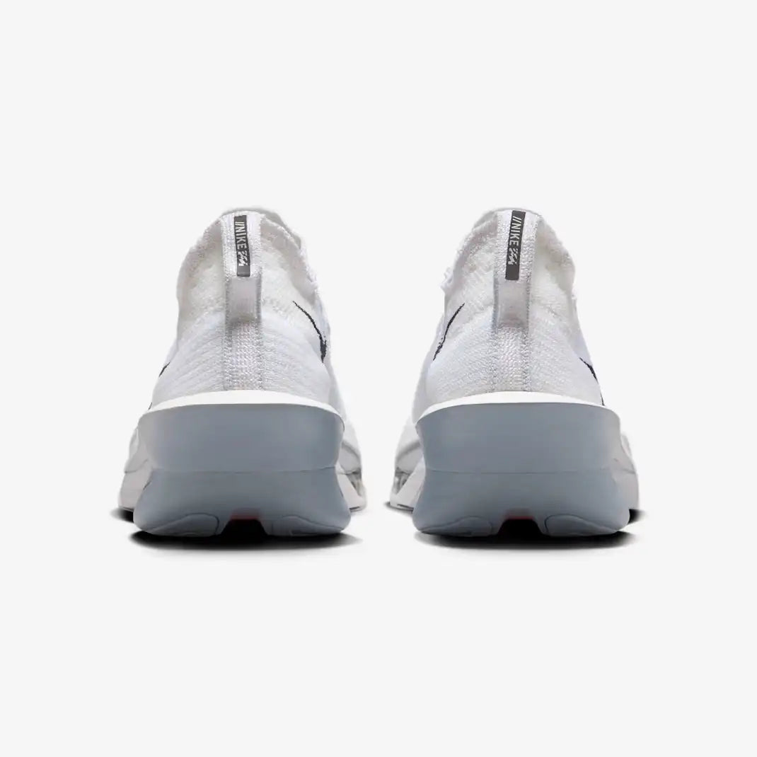 Tênis de Corrida Nike Air Zoom Alphafly 3 White Pure Platinum Parte Traseira