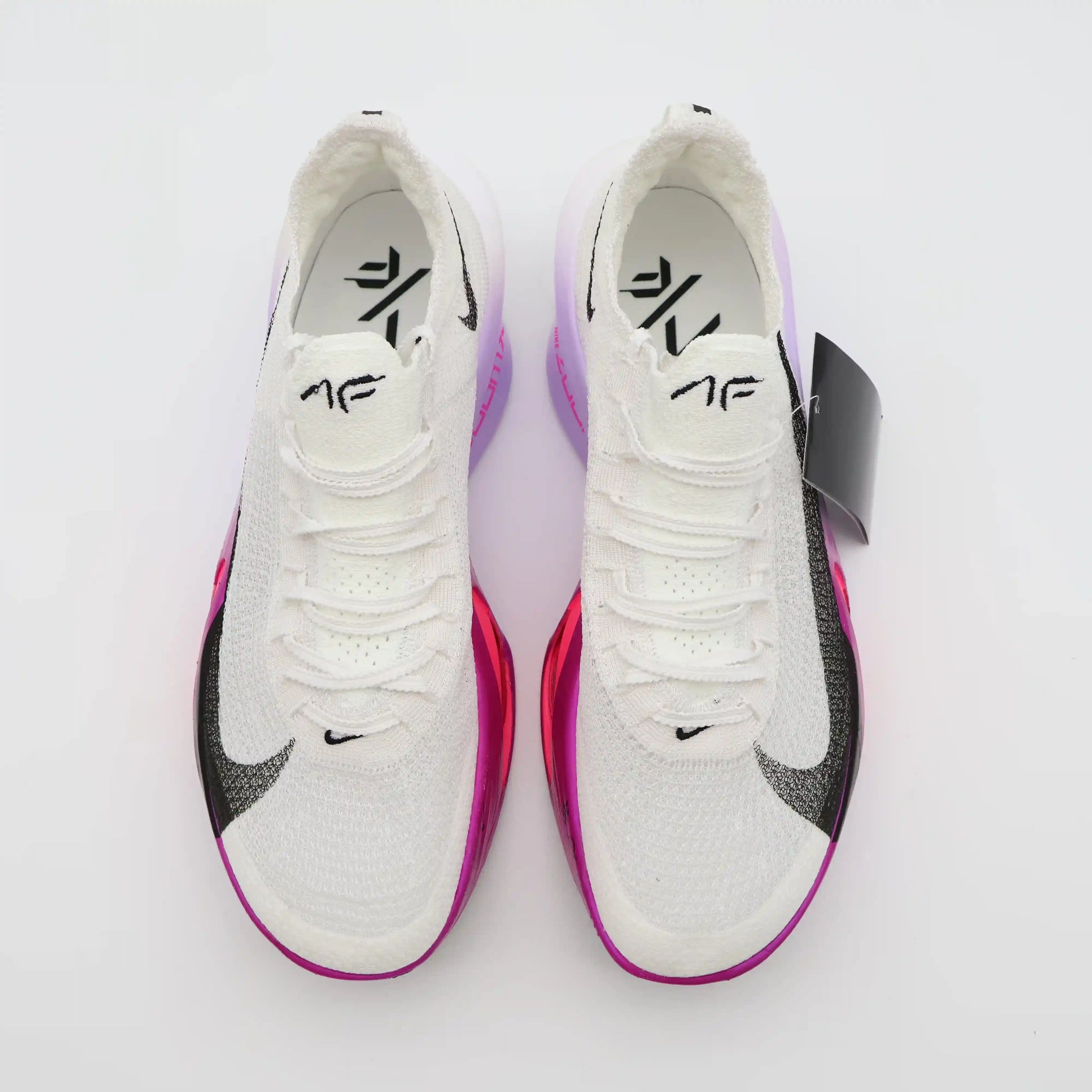 Tênis de Corrida Nike Air Alphafly 3 Vivid Grape Par Visto por Cima