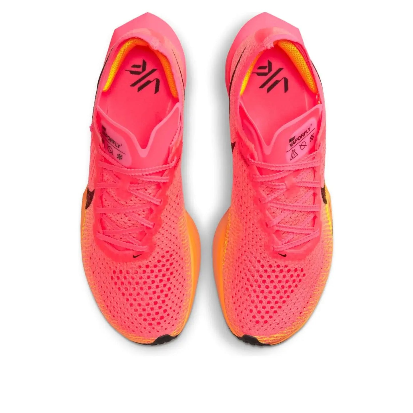 Nike Air Zoom Vaporfly 3 Hyper Pink Par Visto por Cima