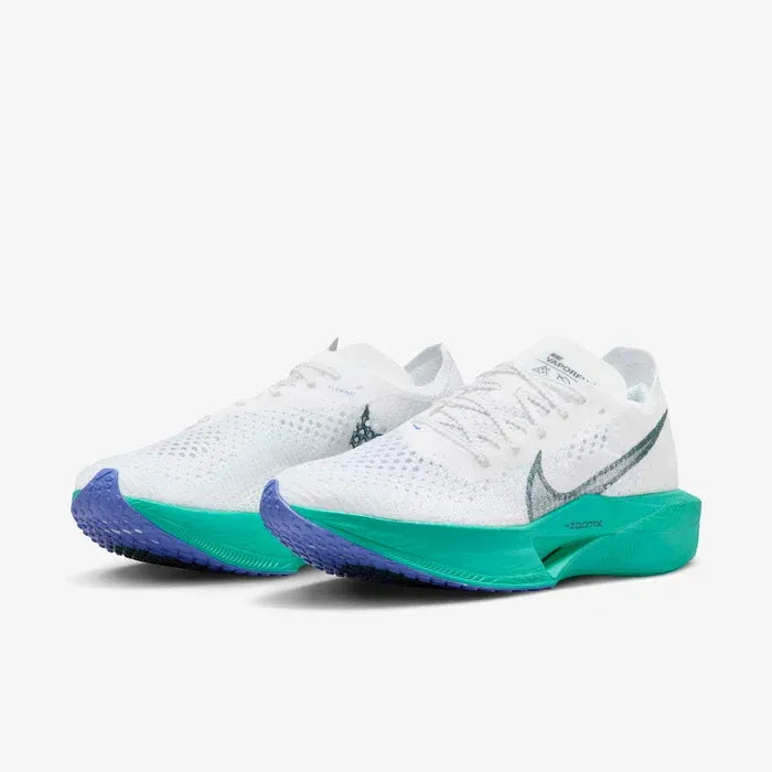 Tênis de Corrida Nike Air Zoom Vaporfly NEXT% 3  White Jade Ice Visto de Frente
