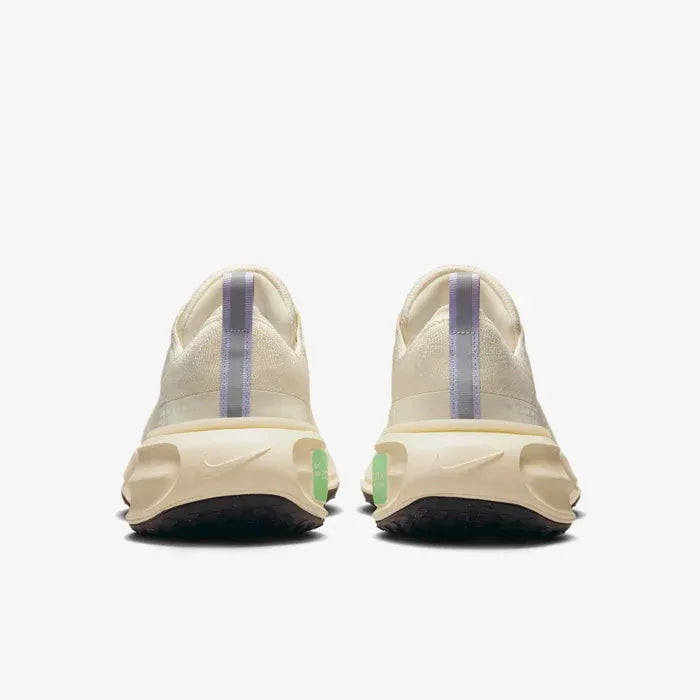 Tênis de Corrida Nike Invincible Run 3 Light Cream White Parte Traseira