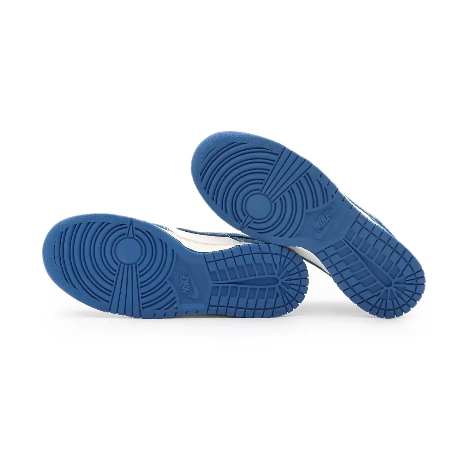 Tênis Jeans Nike Dunk Low Sashiko Industrial Blue Visto plea Parte do Solado