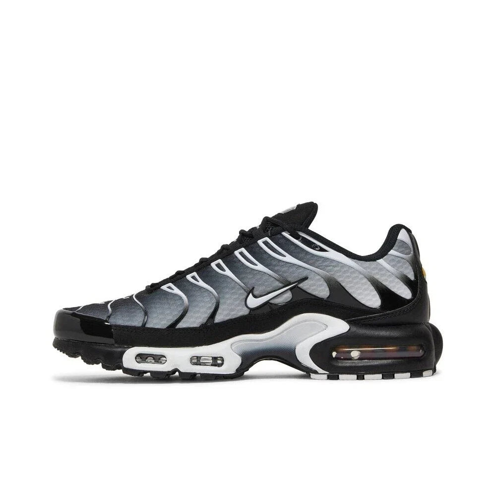 Nike Air Max Tn Black Metallic Silver Parte Lateral Esquerda