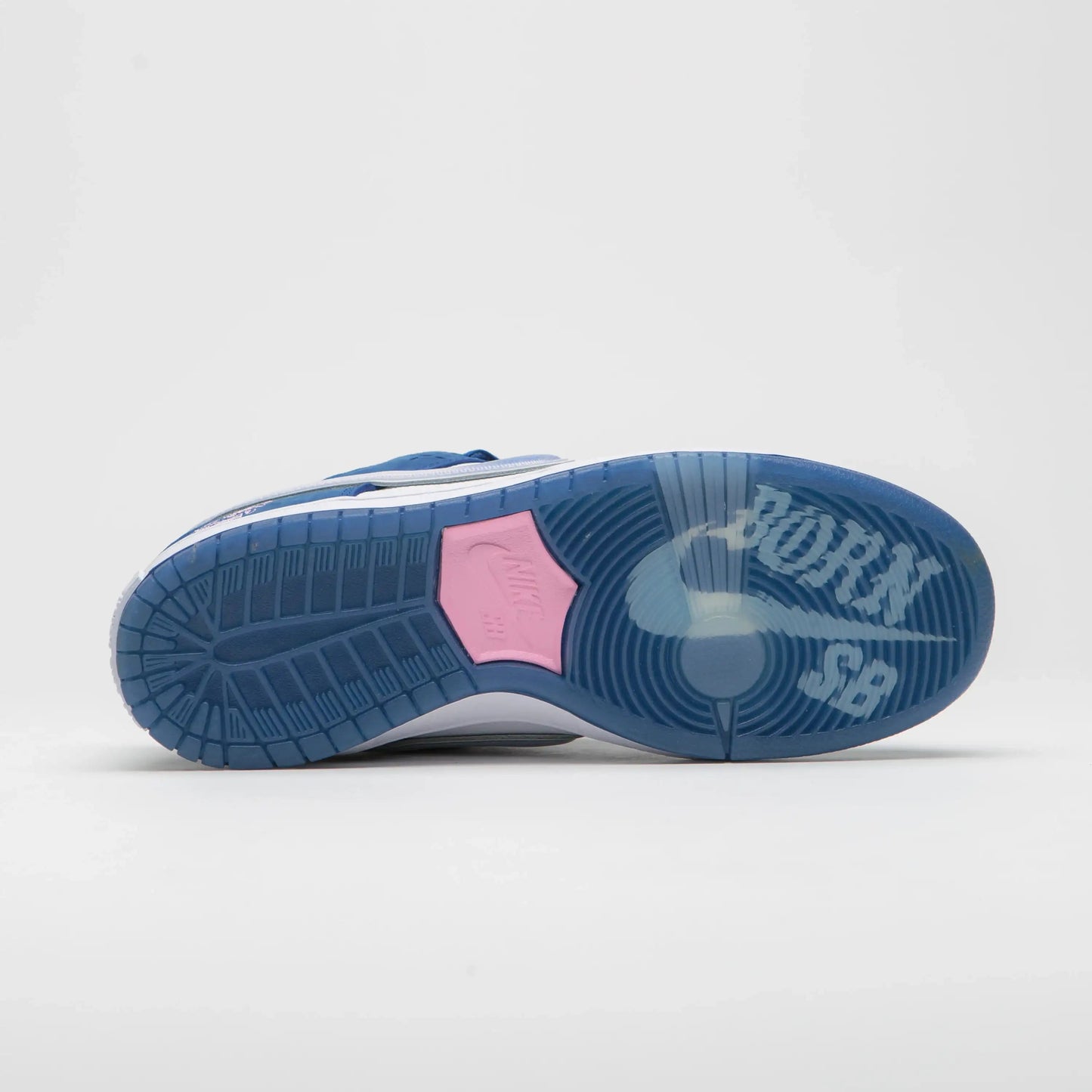 Tênis Nike Azul Dunk Low Born x Raised Block At a Time Parte do Solado Azul Born Sb