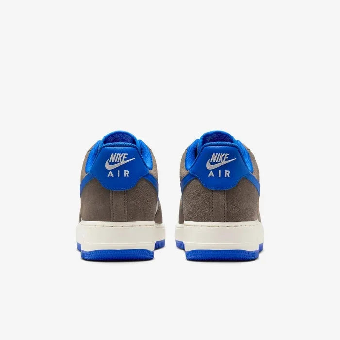 Tênis Nike Cinza Air Force 1 Low Cave Stone Hyper Royal Parte Traseira