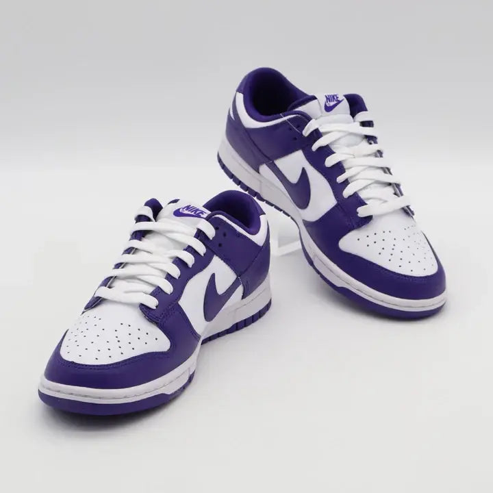 Tenis Roxo Nike Dunk Low Court Purple Visto de Frente 