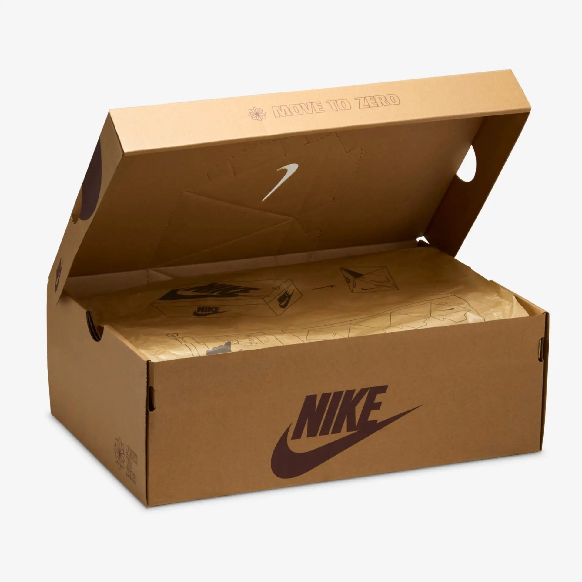 Tênis Nike Verde Masculino Air Force 1 Low Notebook Doodle Caixa Marrom Nike