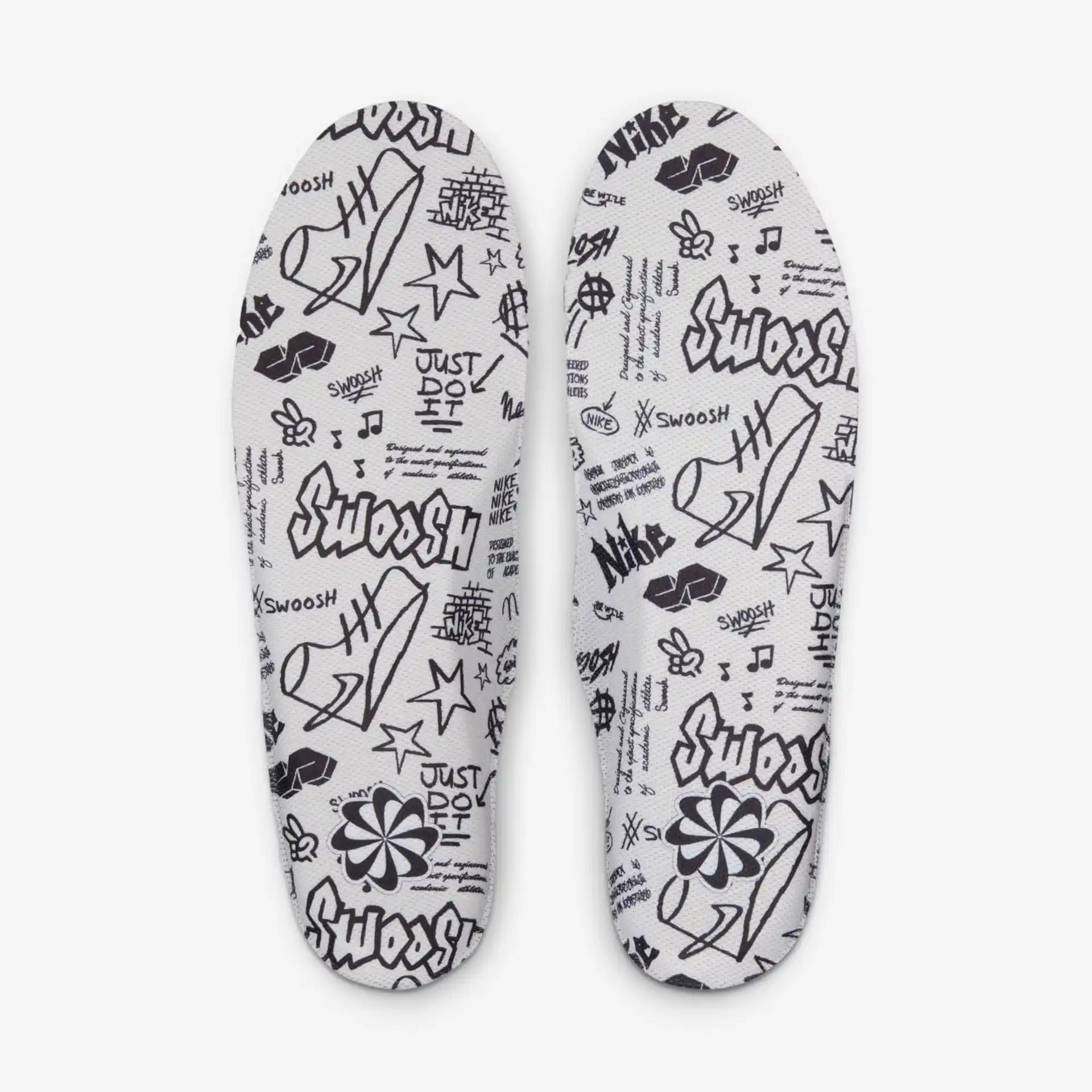 Tênis Nike Verde Masculino Air Force 1 Low Notebook Doodle Palmilha Branca Desenhada