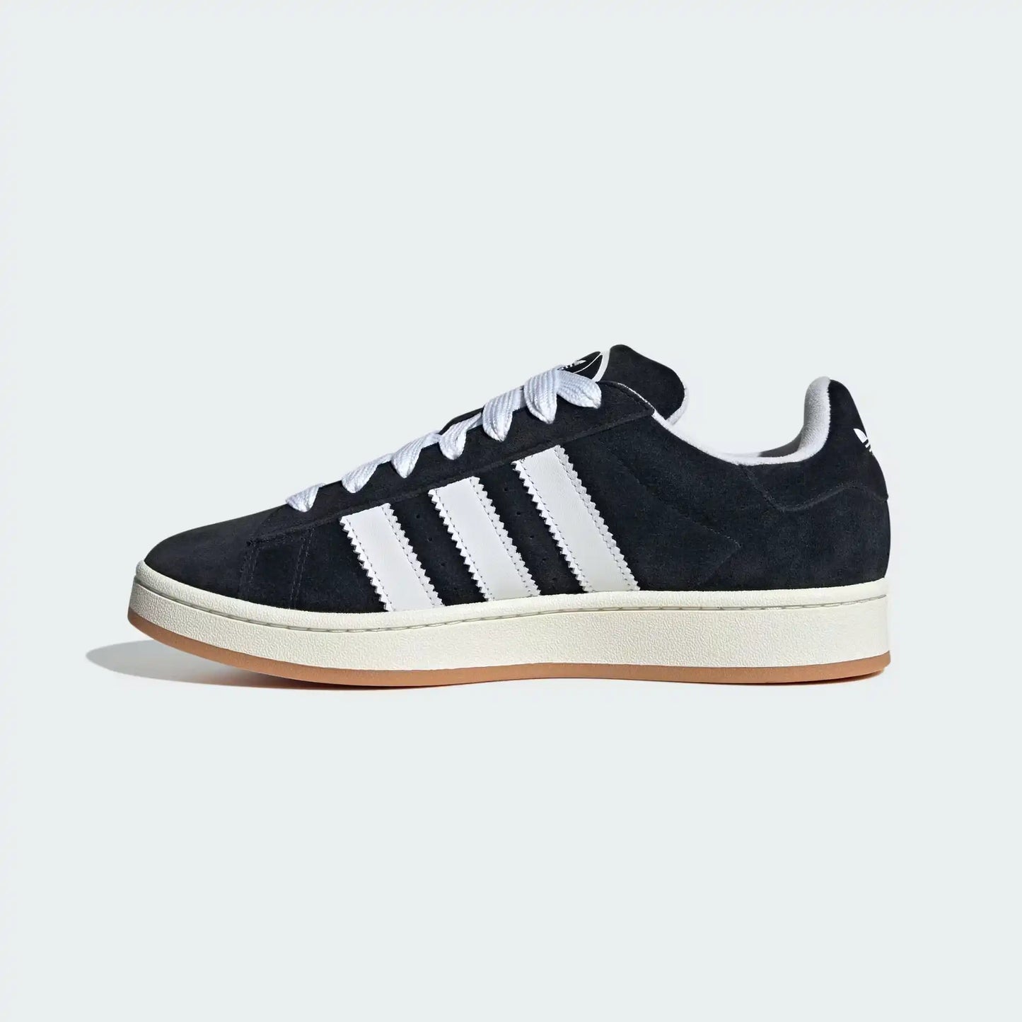 Tênis Preto Adidas Campus 00s Core Black Parte Lateral Esquerda