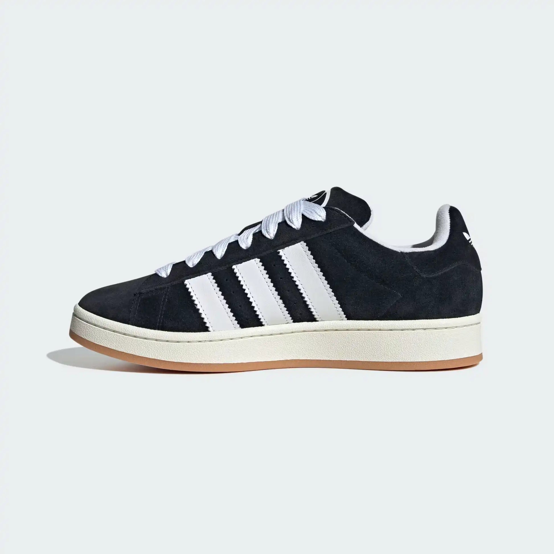 Tênis Preto Adidas Campus 00s Core Black Parte Lateral Esquerda